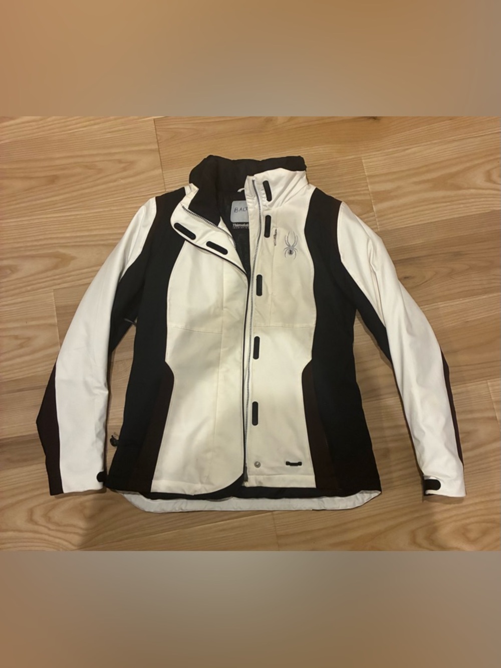 Spyder Women's Black and White Ski Jacket